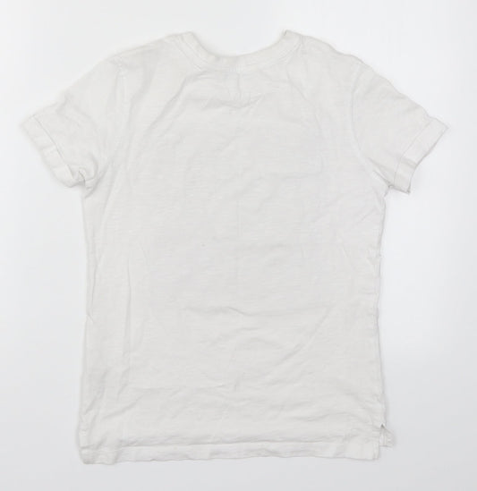 George Boys White   Basic T-Shirt Size 9-10 Years  - Best Bro