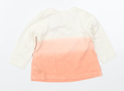 George Girls Pink   Basic T-Shirt Size 3-6 Months  - Nala Lion King