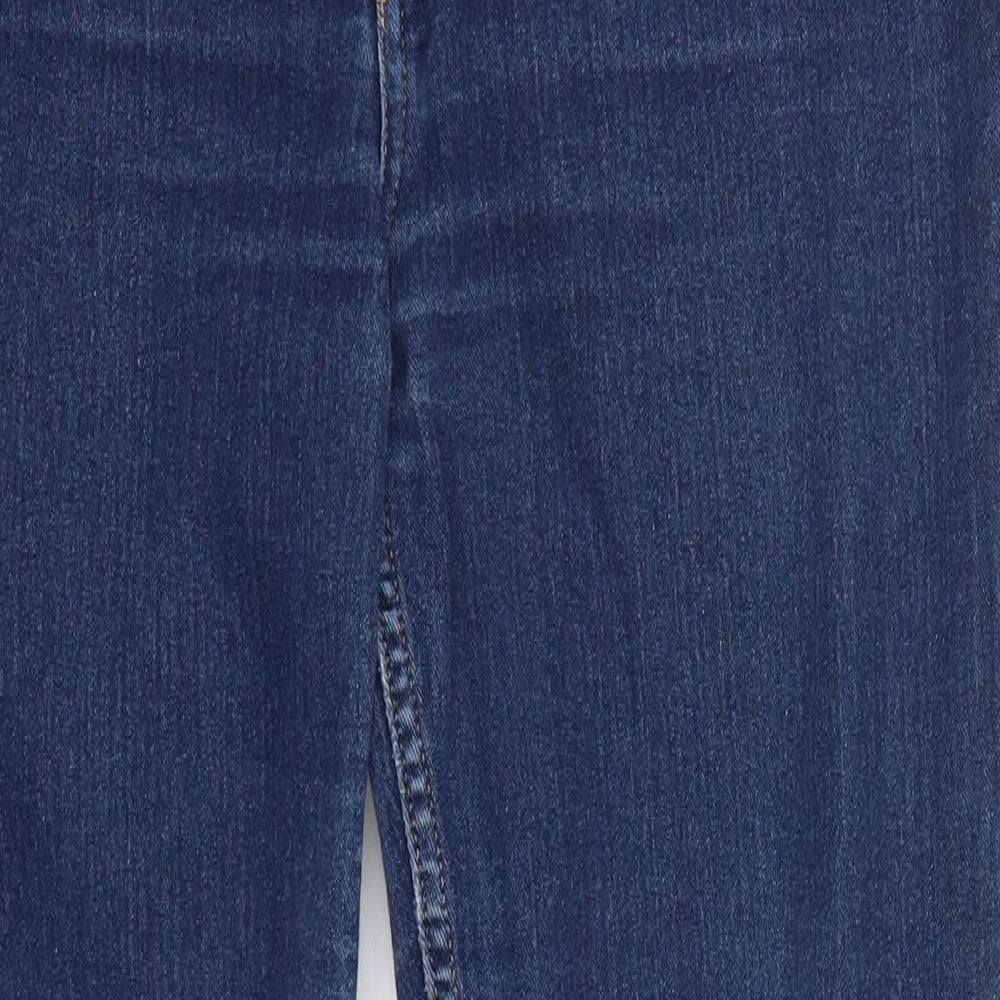 Womens UK Size 34 in H&M Regular Fit Skinny Blue Jeans