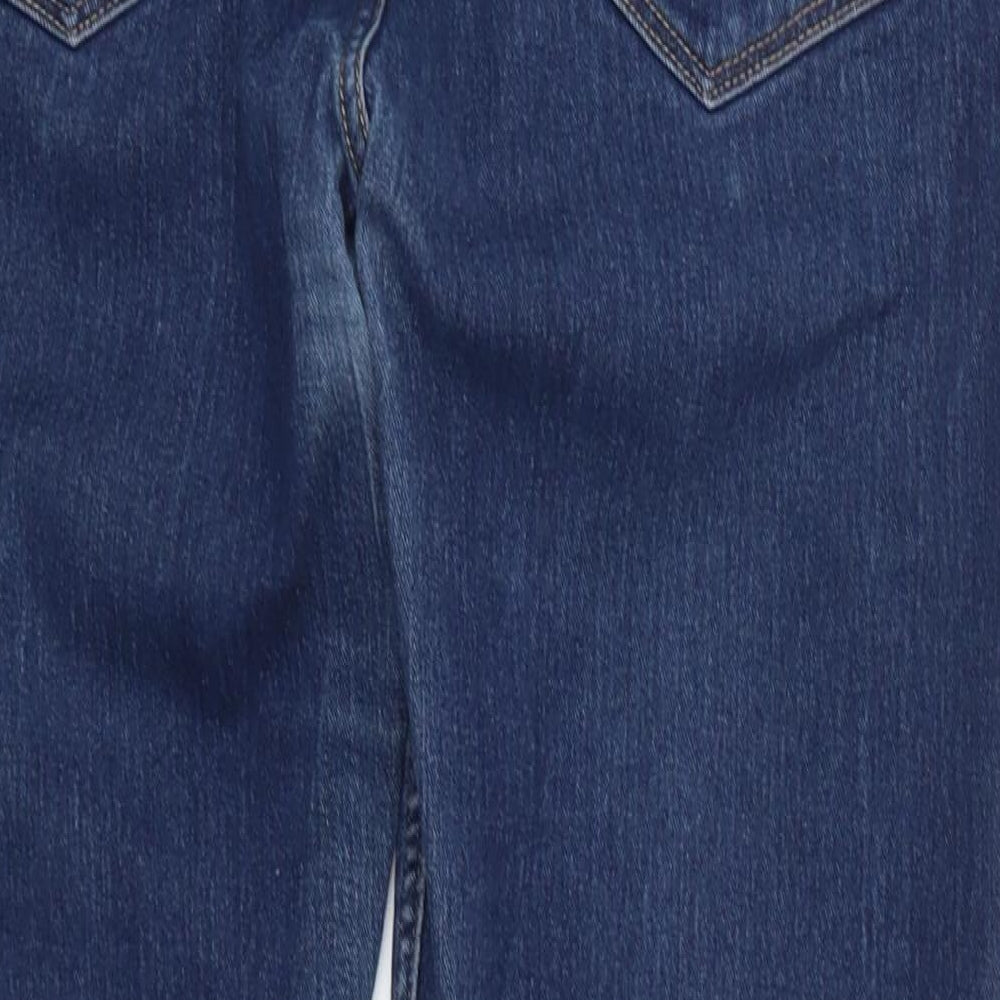 Womens UK Size 34 in H&M Regular Fit Skinny Blue Jeans
