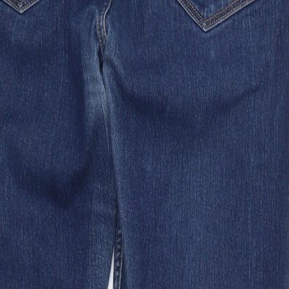 Womens UK Size 34 in H&M Regular Fit Skinny Blue Jeans