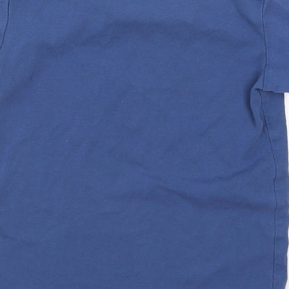 H&M Boys Blue   Basic T-Shirt Size 8 Years