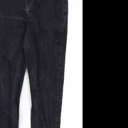 Denim Co Womens Black  Denim Skinny Jeans Size 12 L26 in