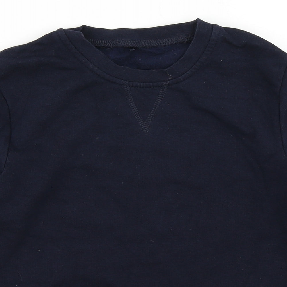 George Boys Blue   Pullover Sweatshirt Size 7-8 Years