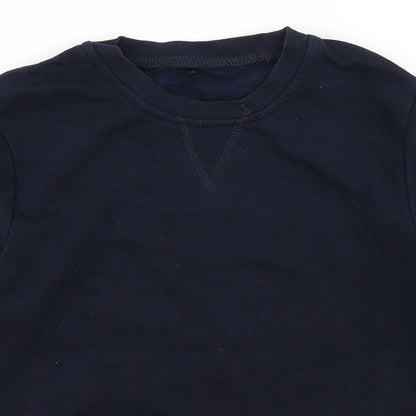 George Boys Blue   Pullover Sweatshirt Size 7-8 Years