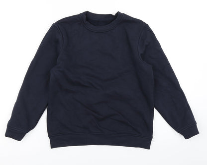 Nutmeg Boys Blue   Pullover Sweatshirt Size 8-9 Years