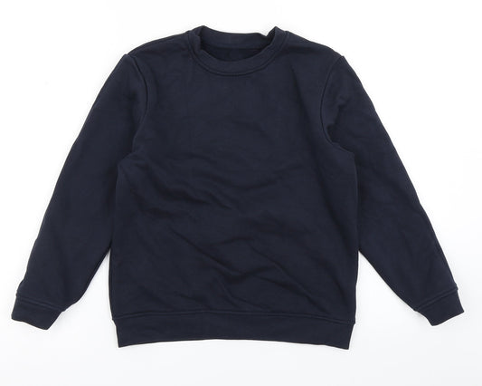 Nutmeg Boys Blue   Pullover Sweatshirt Size 8-9 Years