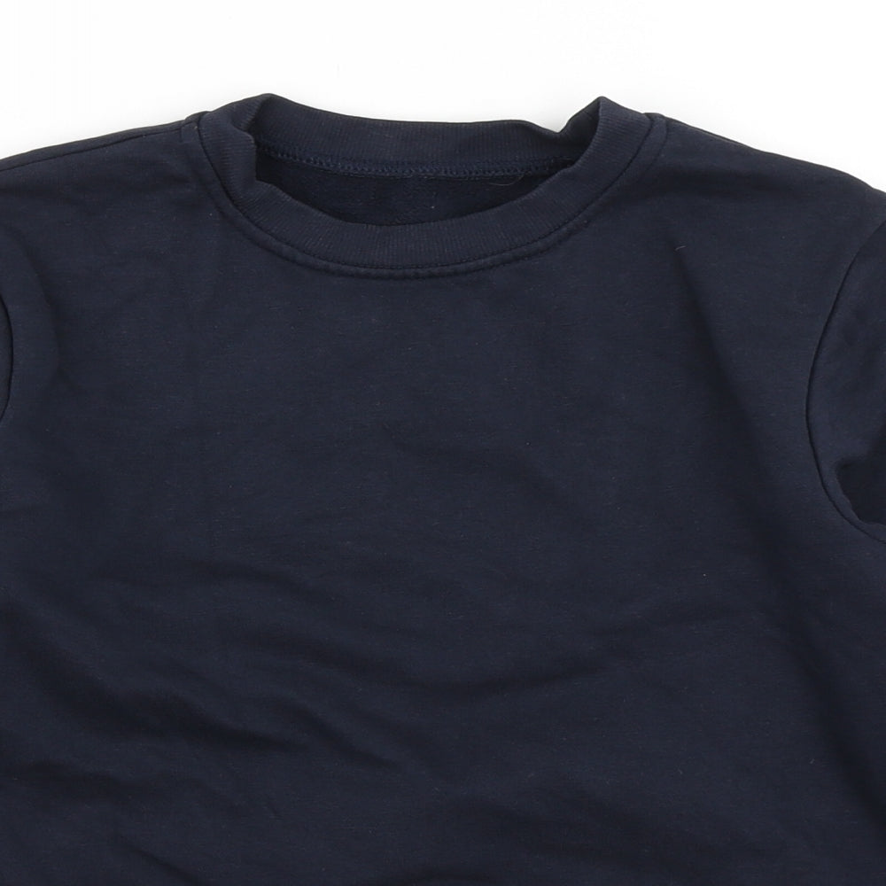 Nutmeg Boys Blue   Pullover Sweatshirt Size 8-9 Years