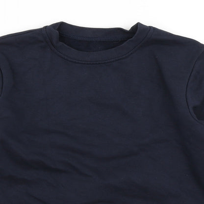 Nutmeg Boys Blue   Pullover Sweatshirt Size 8-9 Years