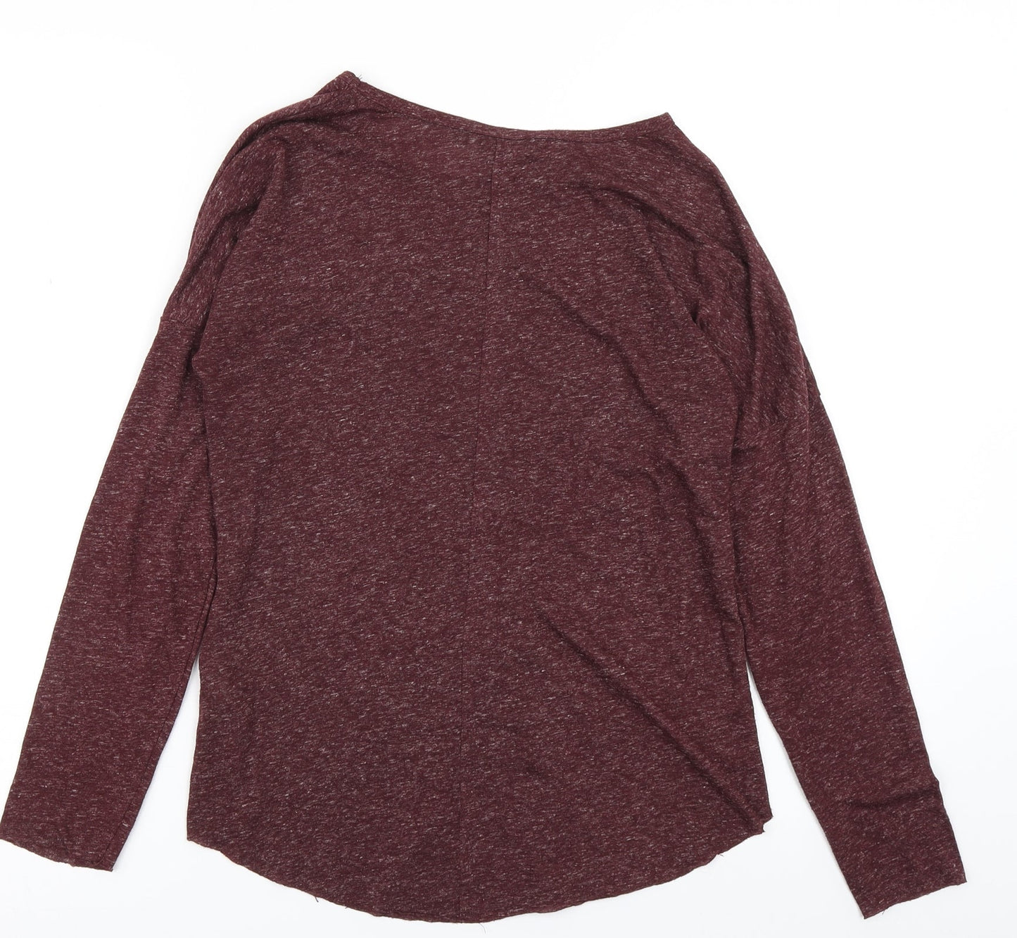 Womens UK Size 8 New Look Purple Basic T-Shirt