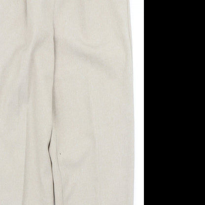 Charade Womens Brown   Dress Pants Trousers Size 16 L28 in