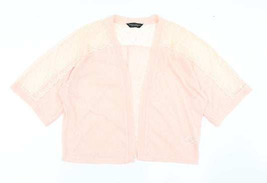Womens UK Size 10 Dorothy Perkins Pink Cardigan Jumper