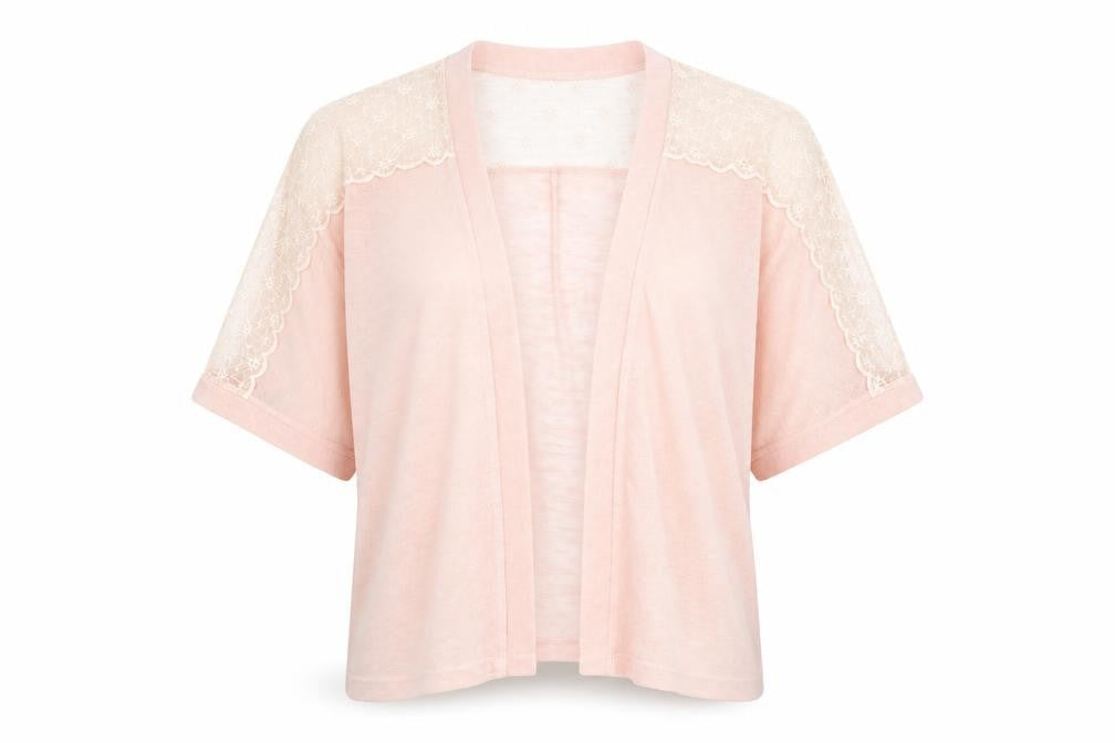 Womens UK Size 10 Dorothy Perkins Pink Cardigan Jumper