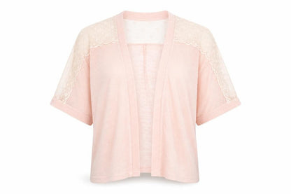 Womens UK Size 10 Dorothy Perkins Pink Cardigan Jumper