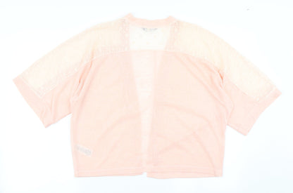Womens UK Size 10 Dorothy Perkins Pink Cardigan Jumper