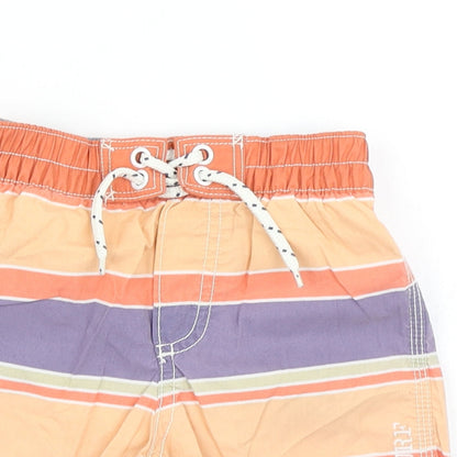Gap Boys Orange Striped  Utility Shorts Size 2 Years