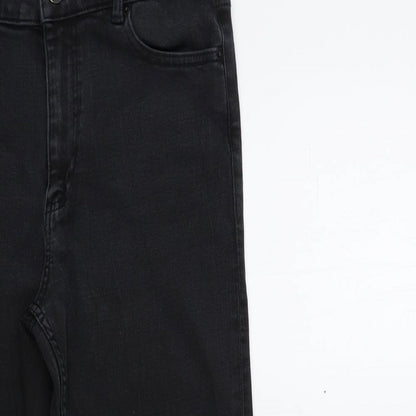 Marks and Spencer Womens Black  Denim Skinny Jeans Size 10 L26 in