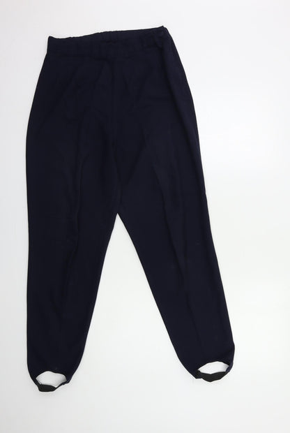Lycra Womens Blue   Trousers  Size 16 L30 in