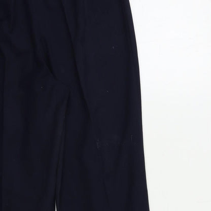 Lycra Womens Blue   Trousers  Size 16 L30 in
