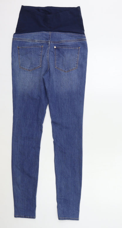 Womens UK Size S H&M Regular Fit Skinny Blue Jeans