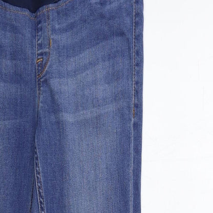 Womens UK Size S H&M Regular Fit Skinny Blue Jeans