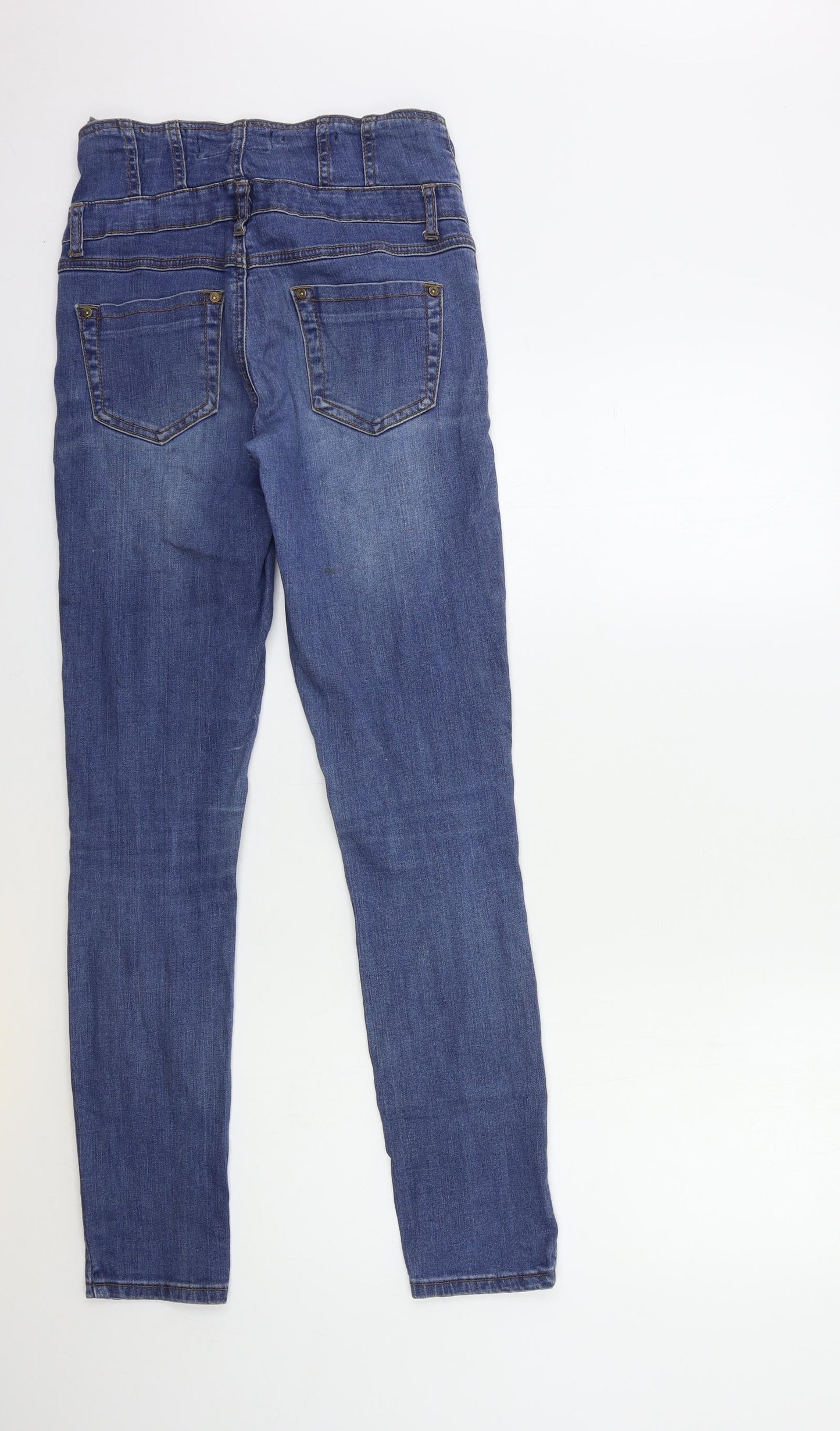 PARISIAN SIGNATURE Womens Blue  Denim Skinny Jeans Size 26 in L31 in
