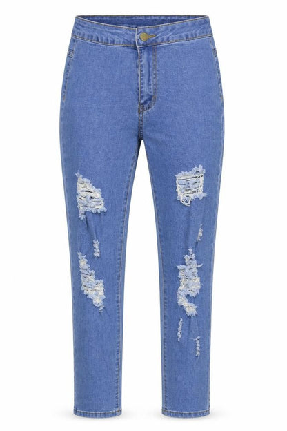 SHEIN Womens Blue  Denim Skinny Jeans Size M L27 in