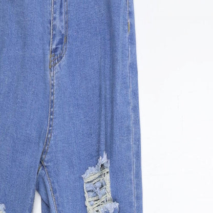 SheIn Womens Blue  Denim Skinny Jeans Size M L27 in