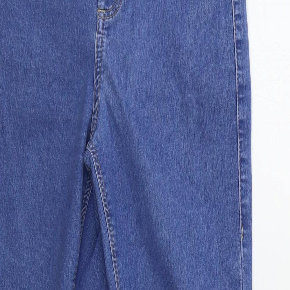 Topshop Womens Blue  Denim Skinny Jeans Size 26 in L28 in