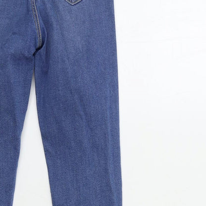 Topshop Womens Blue  Denim Skinny Jeans Size 26 in L32 in