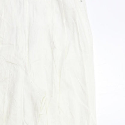 HABALDA Womens White   Trousers  Size XL L30 in