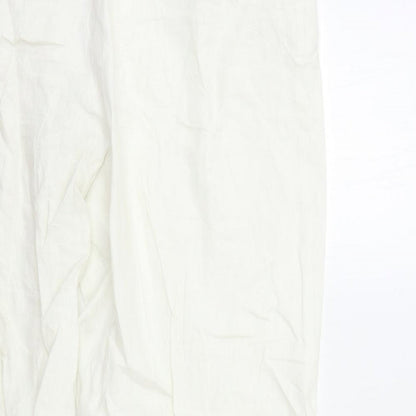 HABALDA Womens White   Trousers  Size XL L30 in