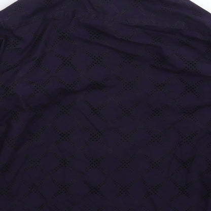 Cherokee Boys Purple Check  Basic Button-Up Size 8-9 Years