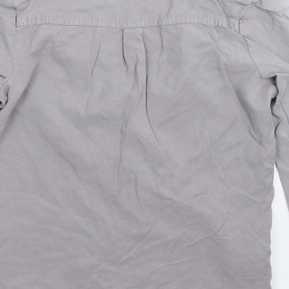 Womens UK Size 10 NEXT Grey Basic Blouse