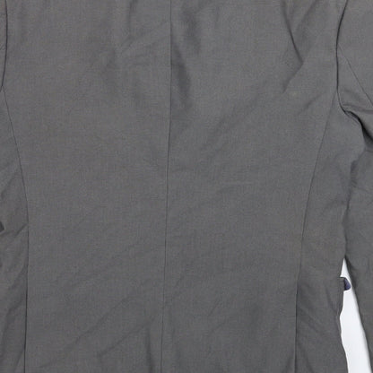 Mens UK Size 36 Burton Regular Grey Suit Jacket