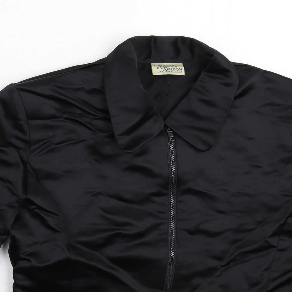 New Look Womens Black   Jacket Blazer Size 12