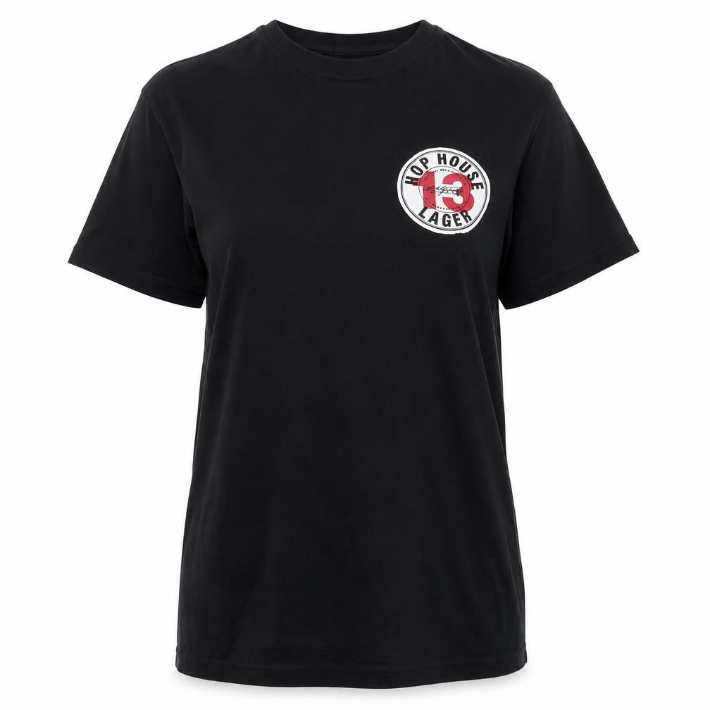 Womens UK Size M Roly Black Basic T-Shirt
