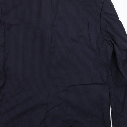 Mens UK Size 42 Marks and Spencer Regular Blue Suit Jacket