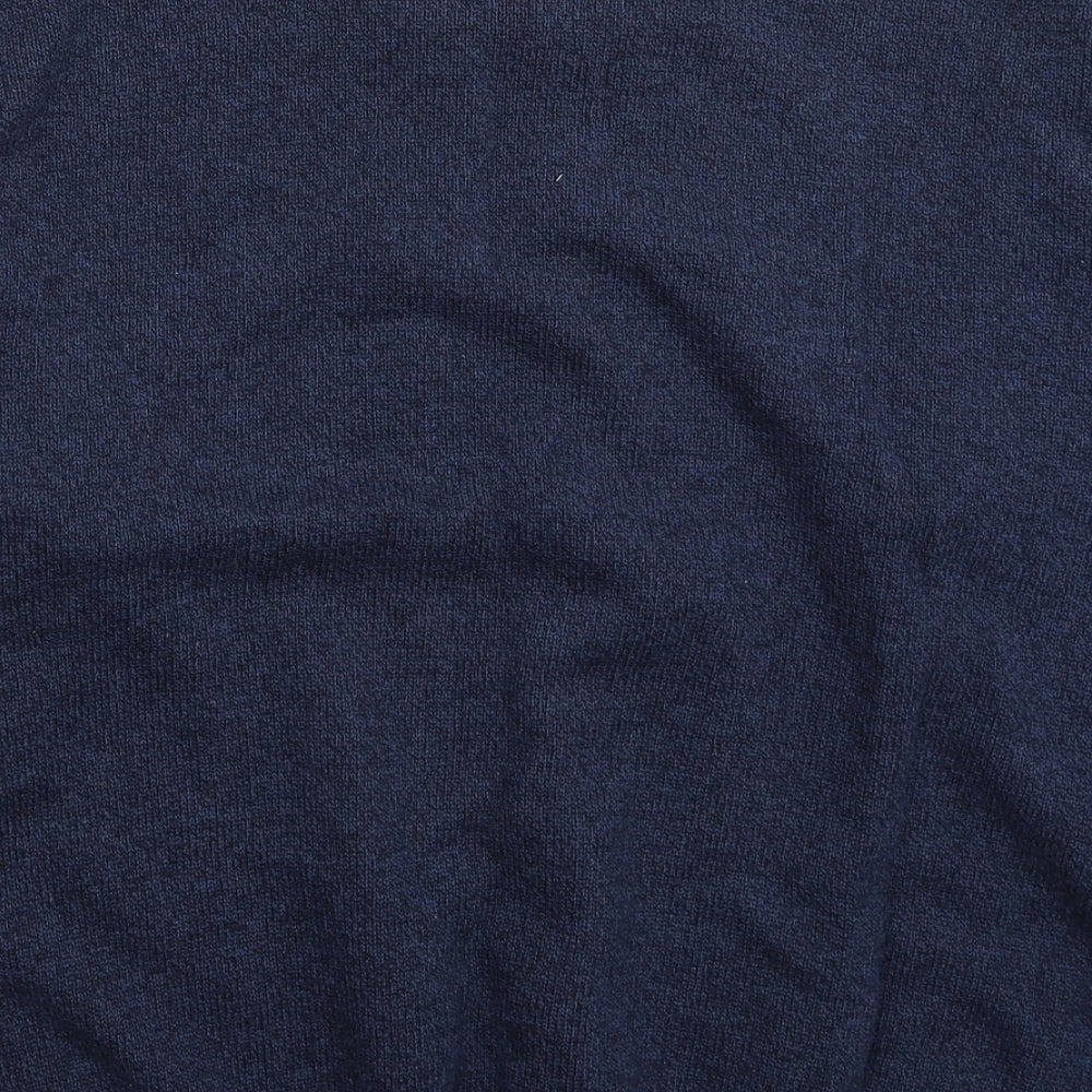 Peter Gribby Mens Blue  Knit Pullover Jumper Size L