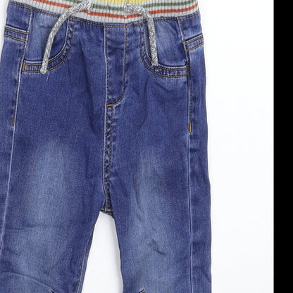 Nutmeg Baby Blue  Denim Capri Jeans Size 12-18 Months