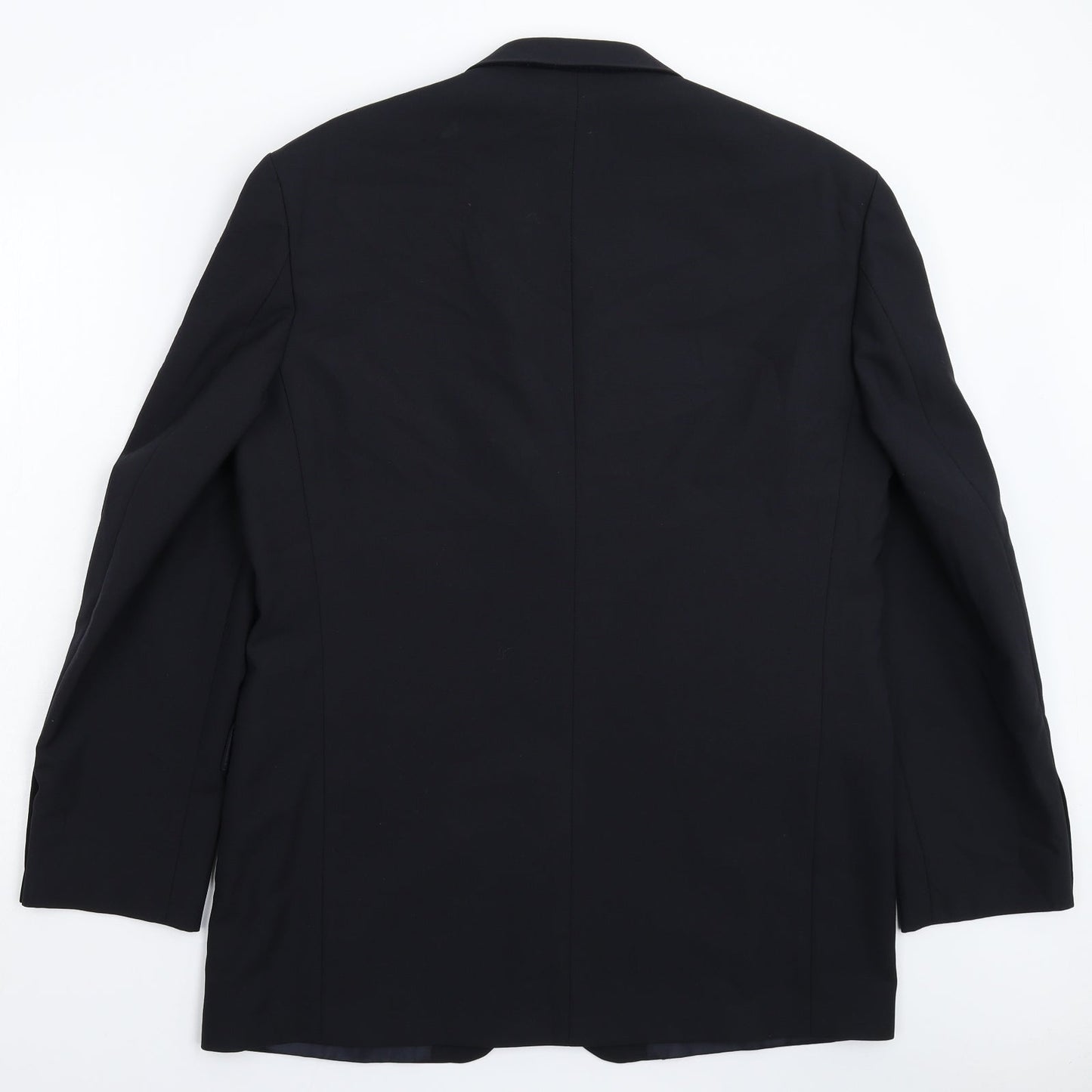 Mens UK Size 42 Marks and Spencer Regular Blue Suit Jacket