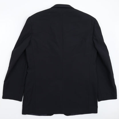 Mens UK Size 42 Marks and Spencer Regular Blue Suit Jacket