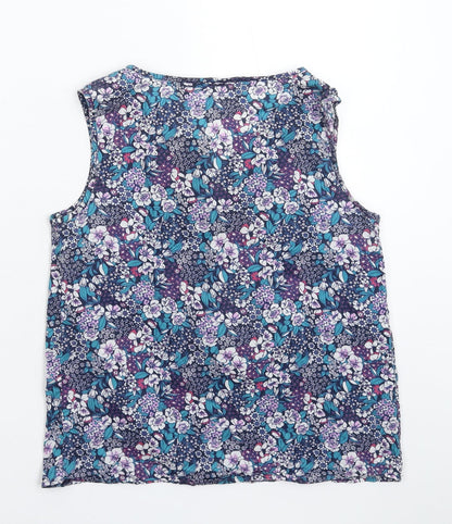 Womens UK Size 8 TU Multicoloured Basic Tank