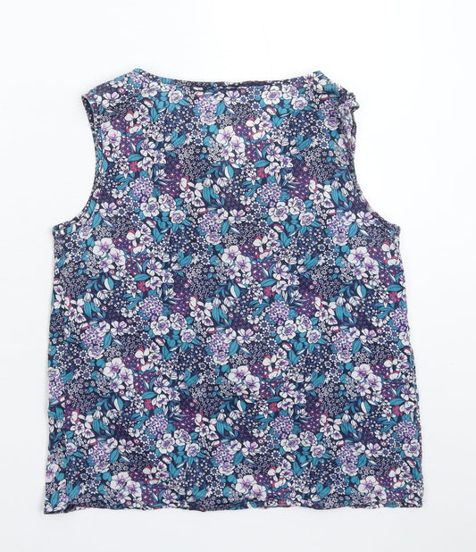 Womens UK Size 8 TU Multicoloured Basic Tank