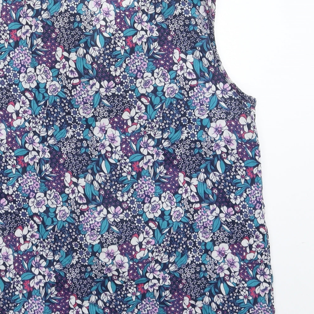 Womens UK Size 8 TU Multicoloured Basic Tank