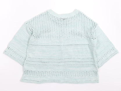 Womens UK Size M Atmosphere Green Pullover Jumper