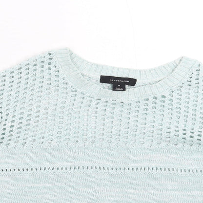 Womens UK Size M Atmosphere Green Pullover Jumper