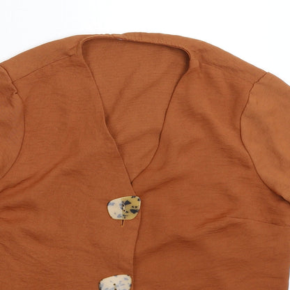 Papaya Womens Beige   Jacket Blazer Size 8