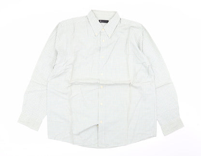 Mens UK Size M BHS Multicoloured  Button-Up Long Sleeve Casual Shirt