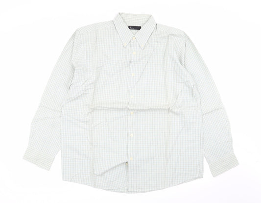 Mens UK Size M BHS Multicoloured  Button-Up Long Sleeve Casual Shirt
